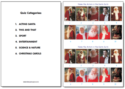 Pub Quiz Pack 1516