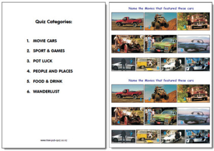 Pub Quiz Pack 1534
