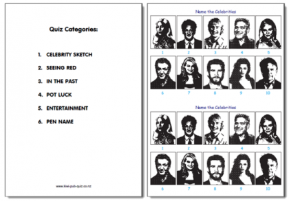 Pub Quiz Pack 1575