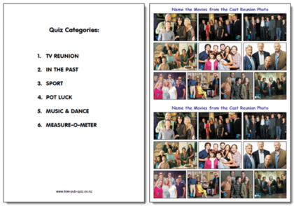 Pub Quiz Pack 1582